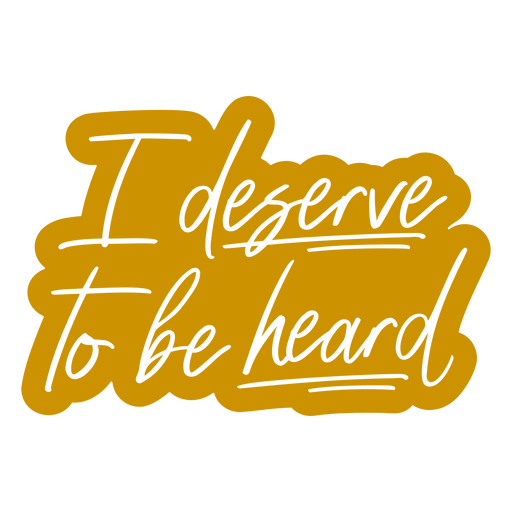 Motivationszitat gehört PNG-Design