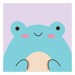 Cute baby frog PNG Design Transparent PNG