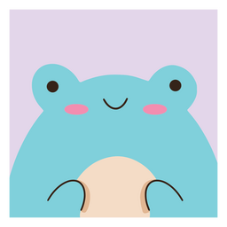 Süßer Babyfrosch PNG-Design