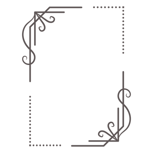 Marco de insignia de adorno de etiqueta Diseño PNG