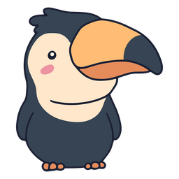 Baby toucan cute PNG Design
