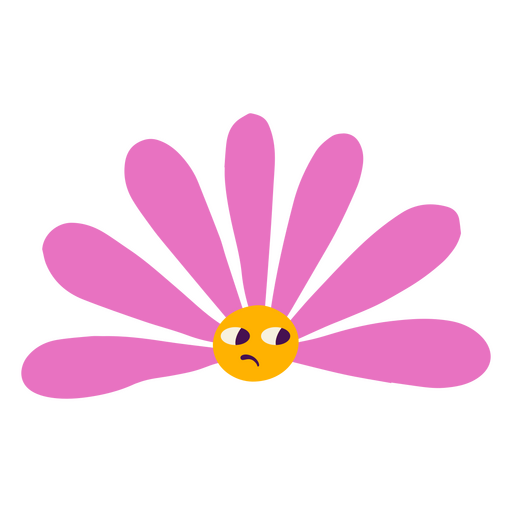 Valentine's day flower nature icon PNG Design