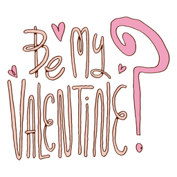 Valentinstag-Liebeszitat-Schriftzug PNG-Design
