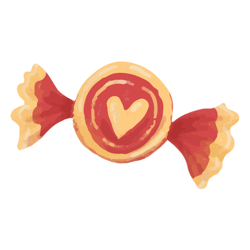 Valentine's day candy icon PNG Design