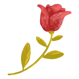 Rosensymbol zum Valentinstag PNG-Design