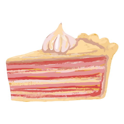 Icono de pastel de San Valentín Diseño PNG
