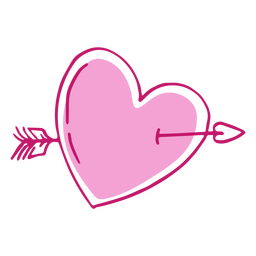 Valentine's Day Heart Icon PNG & SVG Design For T-Shirts