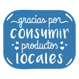 Distintivo de citação de espanhol para pequenas empresas Desenho PNG Transparent PNG