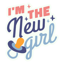 Baby-Zitat-Abzeichen PNG-Design
