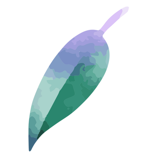 Uma folha verde Desenho PNG