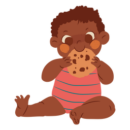 Bebé galleta gente Diseño PNG