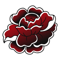Rose tattoo detailed PNG Design Transparent PNG