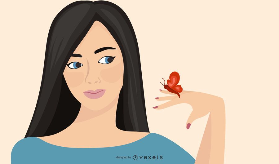 Vetor de mulheres estrangeiras Vetor de mulheres estrangeiras