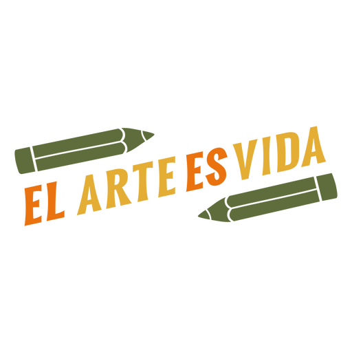 El arte es vida cita plana en español