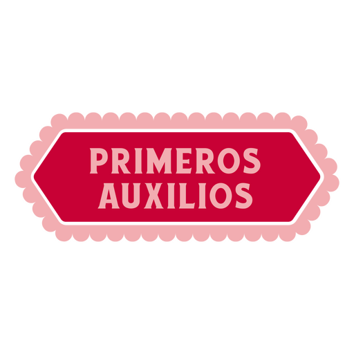 Cotización en español plana de primeros auxilios Diseño PNG