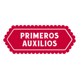 Citação em espanhol cortada de primeiros socorros Desenho PNG