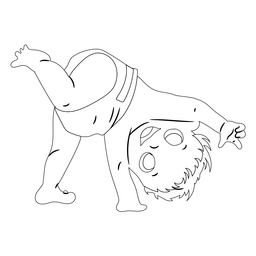 Kinderbabymenschen PNG-Design
