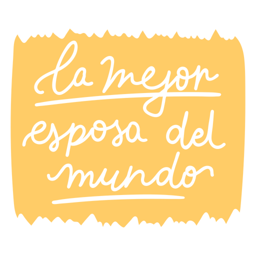 Beste Frau schnitt spanisches Zitat aus PNG-Design