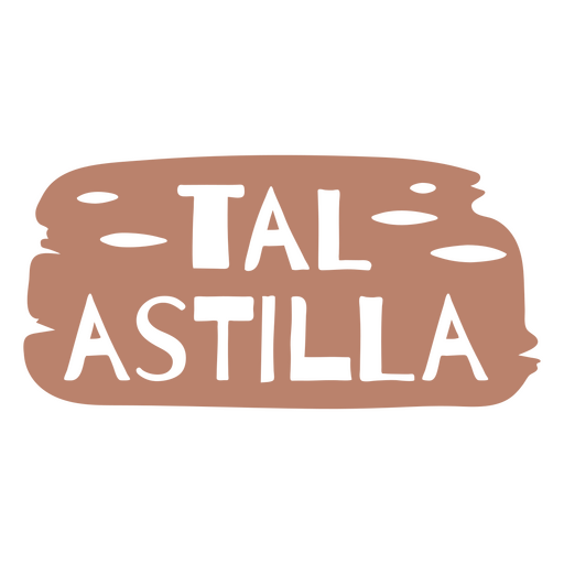 Spanisches Business-Tal-Astilla-Zitat ausgeschnitten PNG-Design