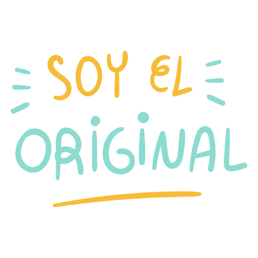 Originalzitat aus dem spanischen Gesch?ft PNG-Design