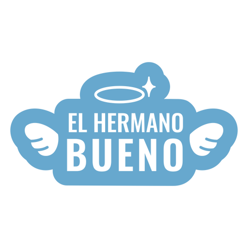 El buen hermano cita espa?ola Diseño PNG