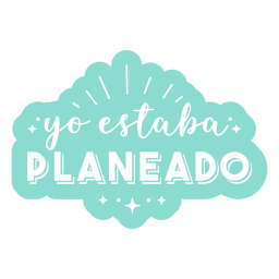 Spanish business was planned quote cut out PNG Design
