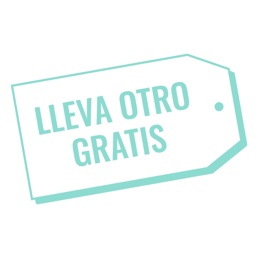 etiqueta grátis em espanhol Desenho PNG