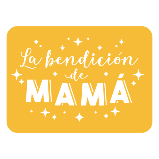 Cita de mamá española Diseño PNG