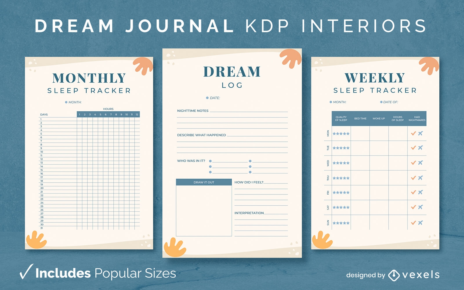 Dream floral journal KDP interior design