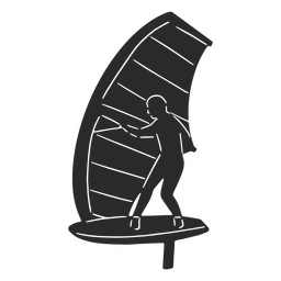 Silueta de lámina de ala Diseño PNG