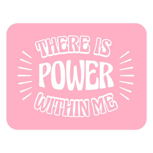Power within me motivational quote