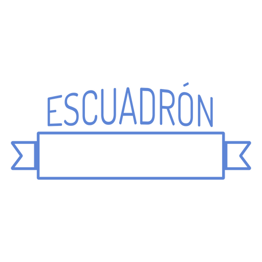 Cita en español personalizable Escuadrón Diseño PNG