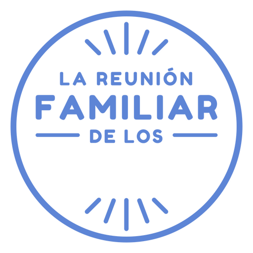 logos de camisetas de reunion familiar