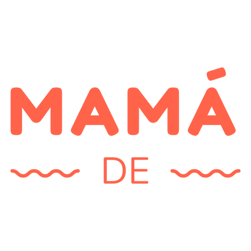 Citação personalizável vermelha mama de Desenho PNG