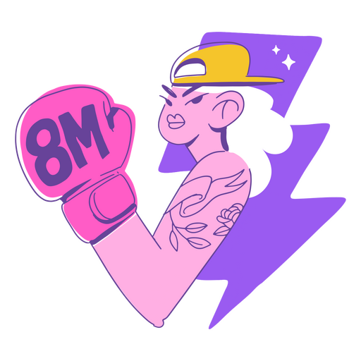 8M women's day character