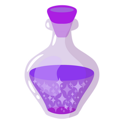 Potion glossy purple PNG Design Transparent PNG