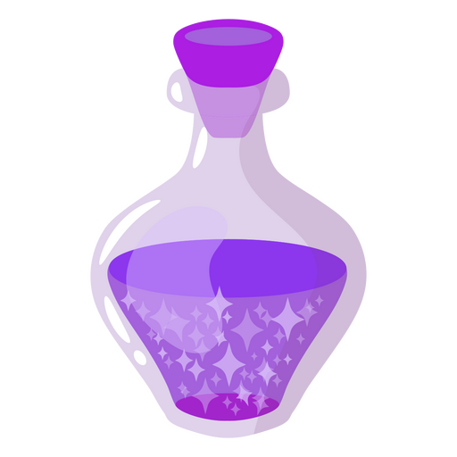 Potion glossy purple PNG Design