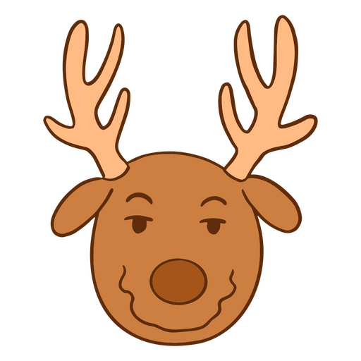 Christmas reindeer animal PNG Design