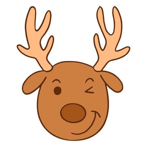 Animal de rena de férias de natal
