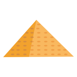 Matzo pyramid ethnic food PNG Design Transparent PNG