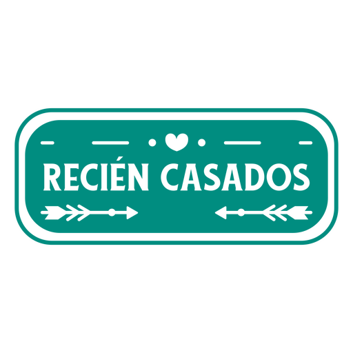 Citação de espanhol recém casado Desenho PNG