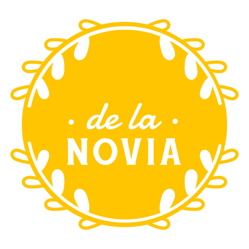 Crachás recortam o espanhol da noiva personalizável Desenho PNG