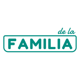 Customizable family spanish green quote PNG Design Transparent PNG