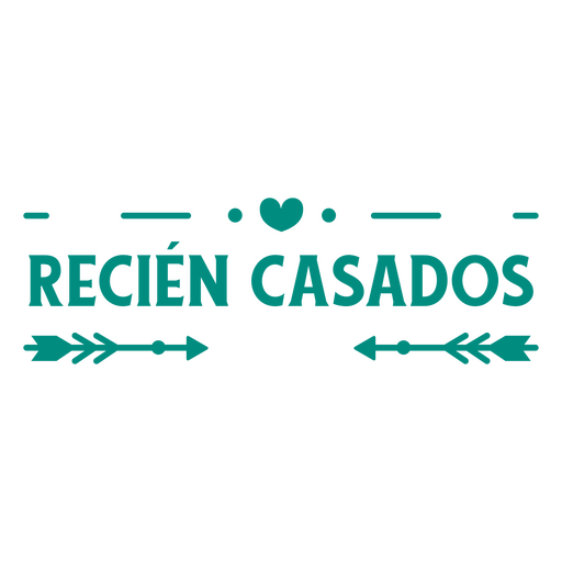 Recém-casado citação em espanhol personalizável Desenho PNG