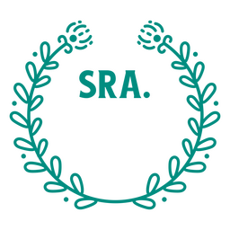 Crachás personalizável mrs espanhol Desenho PNG