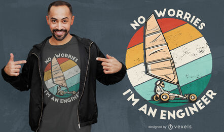 Engineer job quote t-shirt design