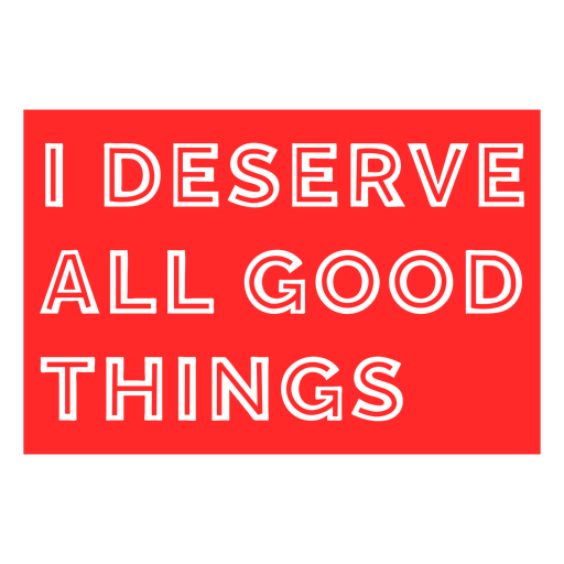 Affirmation duotone style PNG Design