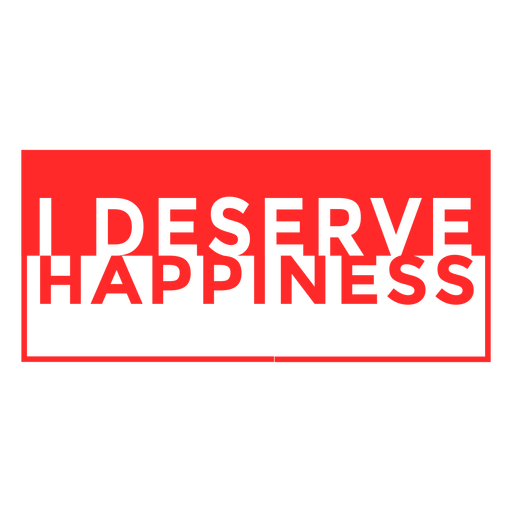 Happiness duotone quote PNG Design