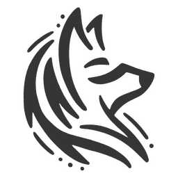 Stammesfuchs der Wikinger PNG-Design