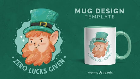 Leprechaun quote mug design